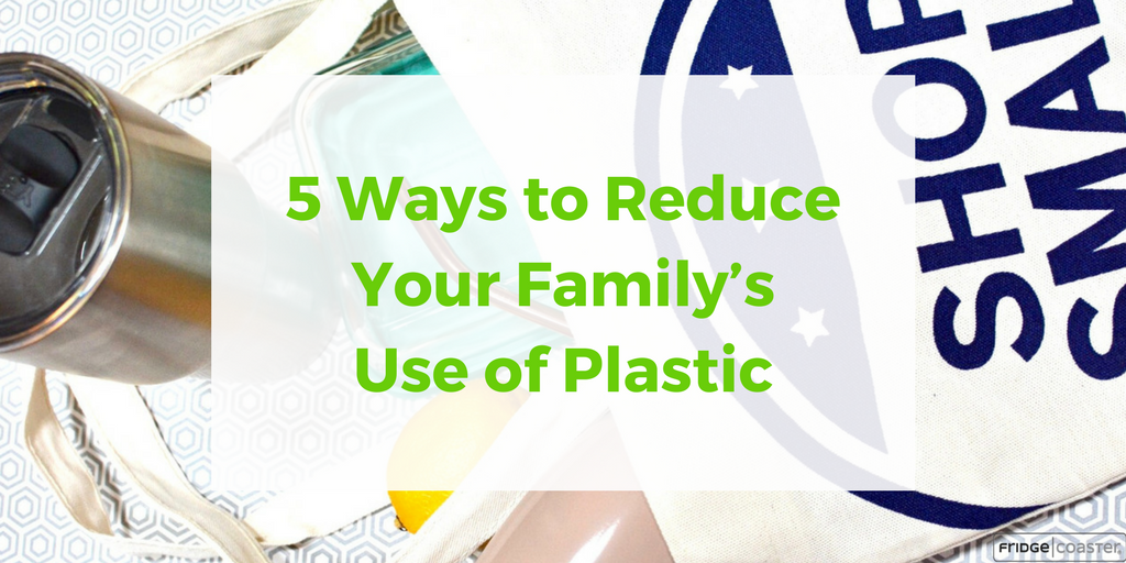 5 Ways to Reduce Your Use of Plastic in Your Home – Fridge Coaster