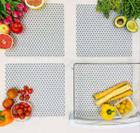 Large Crisper Bin and Shelf Coaster : set of 4