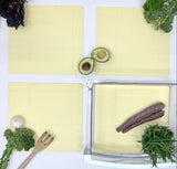 Large Crisper Bin and Shelf Coaster : set of 4